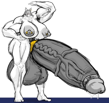 Muscular Futanari